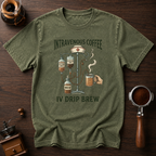 Intravenous Coffee Dyed T-shirt