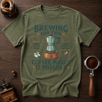 Brewing for Two Dyed T-shirt