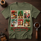 Tis The Season To Be Caffeinated Dyed T-shirt