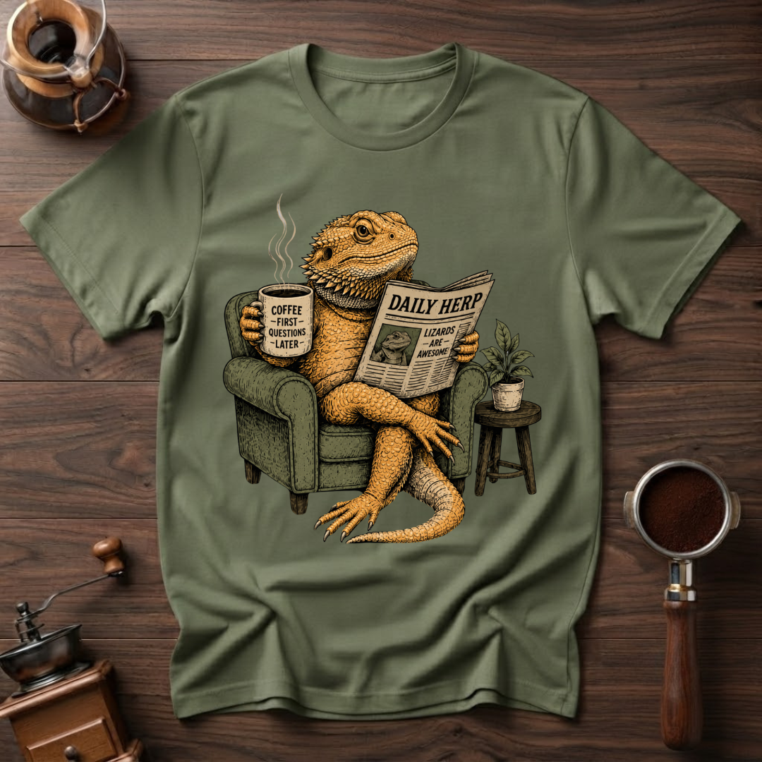 Coffee is My Bug Dyed T-shirt
