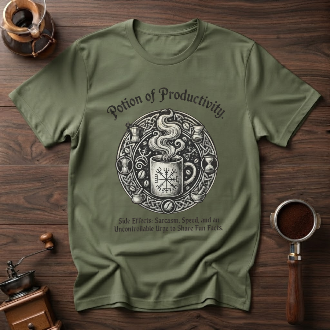 The Coffee Spell Dyed T-shirt