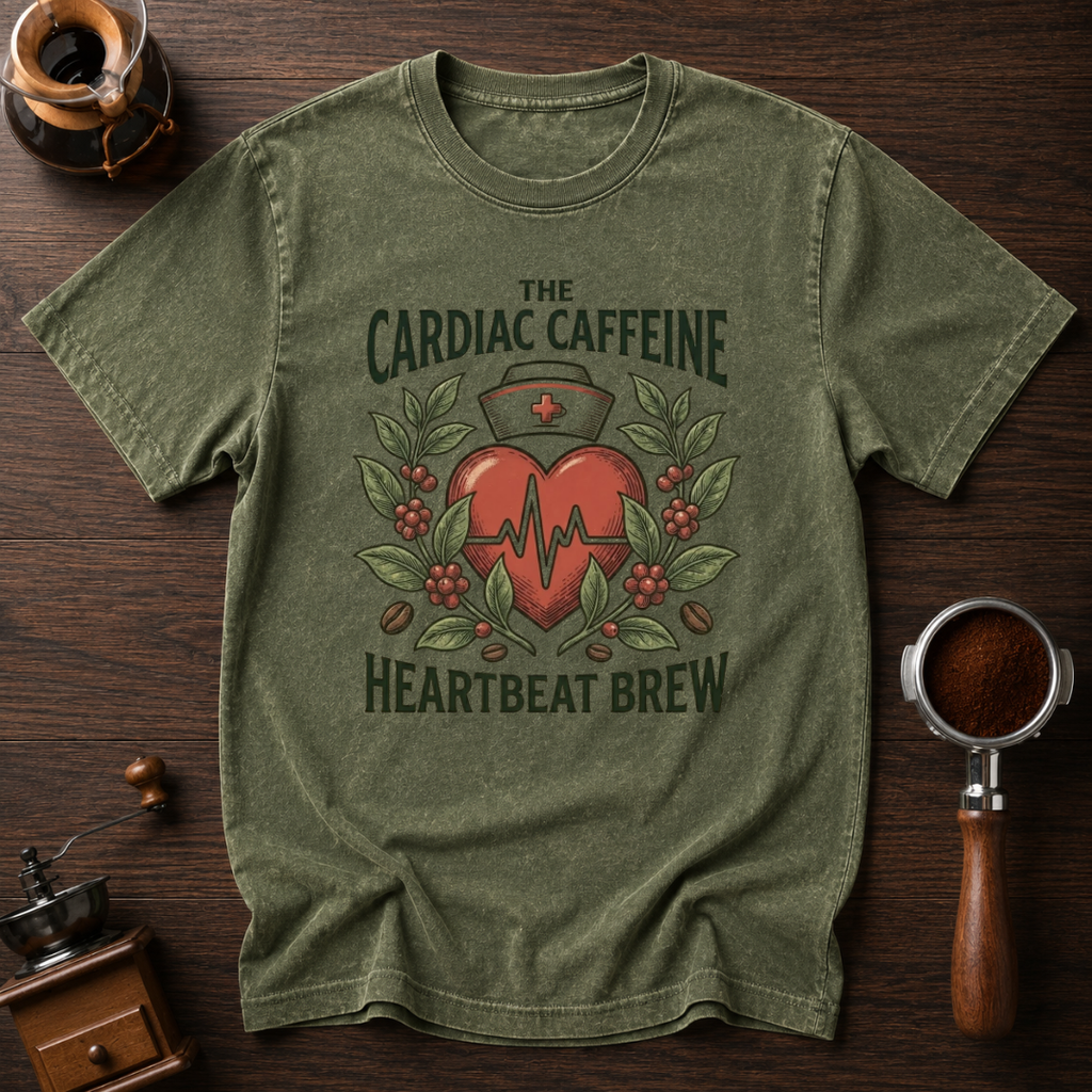 The Cardiac Caffeine Dyed T-shirt