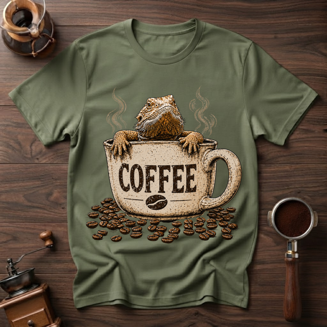 Dragon in a Mug Dyed T-shirt
