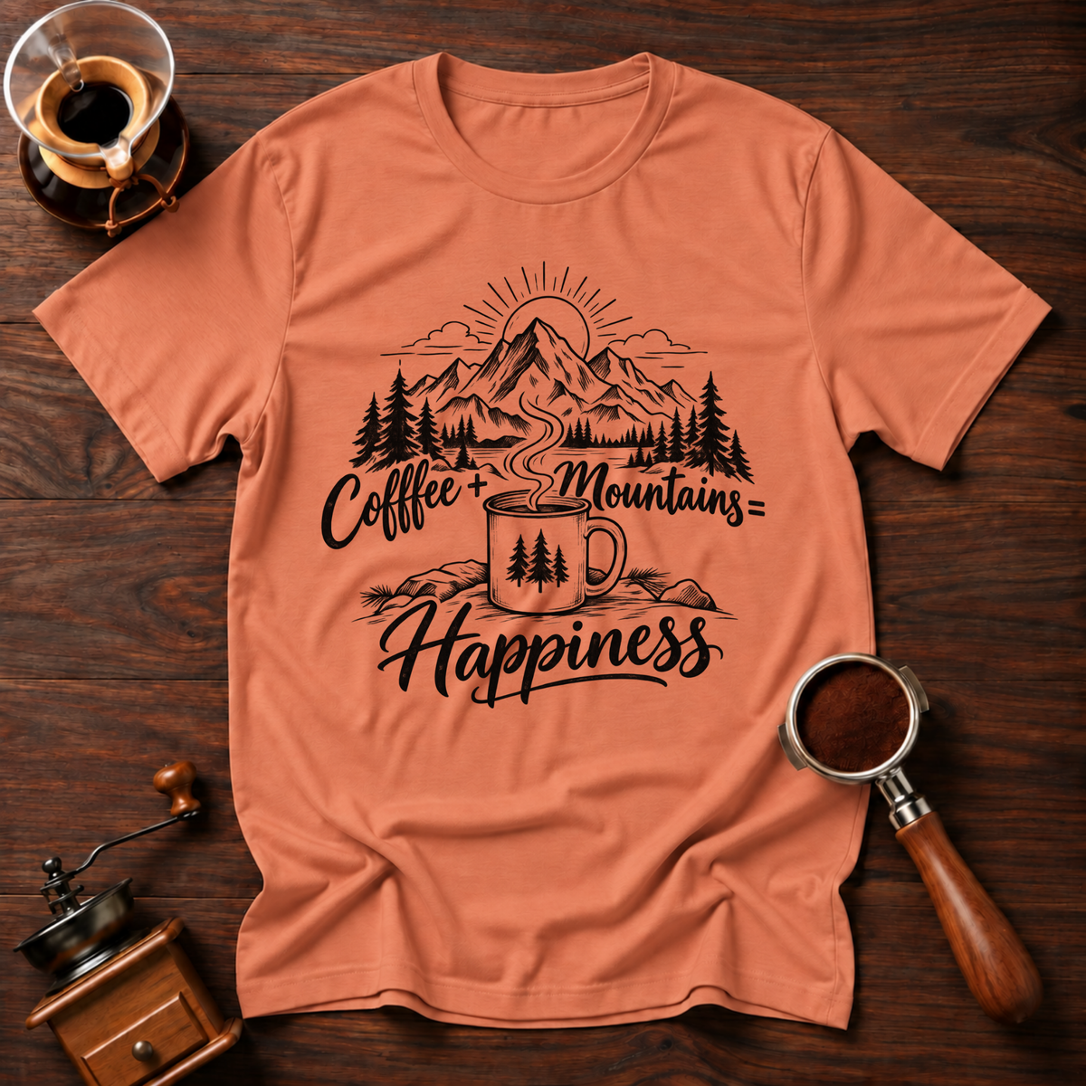 Coffee + Mountains = Happiness
