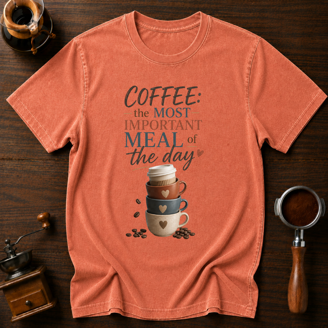 Most Important Meal of the Day Dyed T-shirt