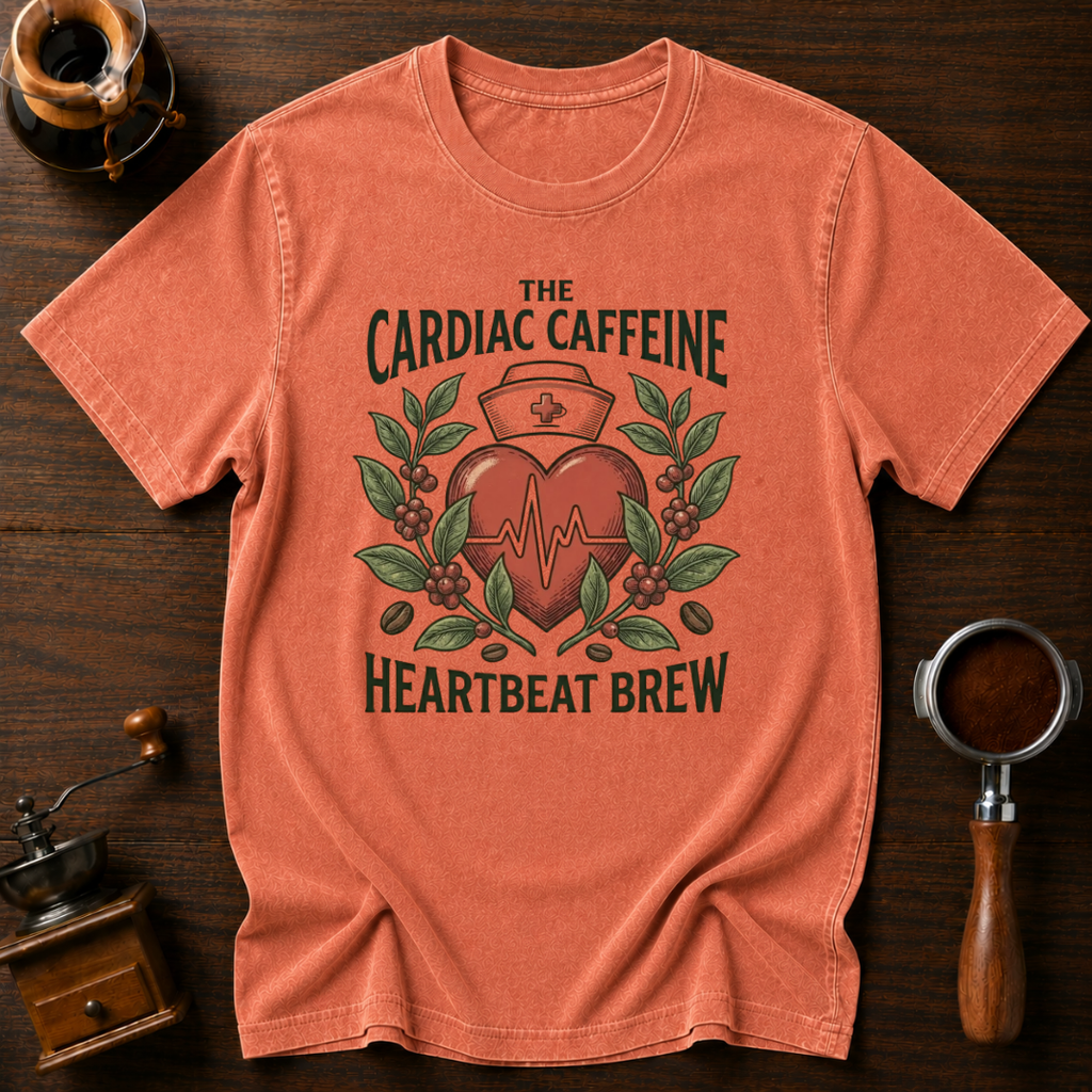 The Cardiac Caffeine Dyed T-shirt
