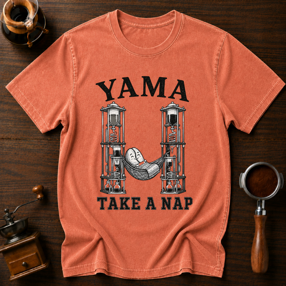 YAMA Take a Nap Dyed T-shirt