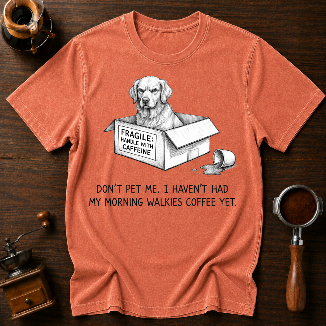 Coffee Walkies First Dyed T-shirt