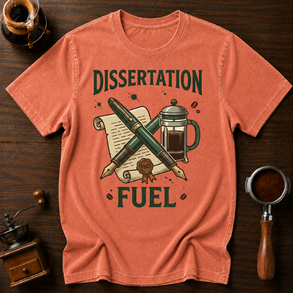 Dissertation Fuel Dyed T-shirt