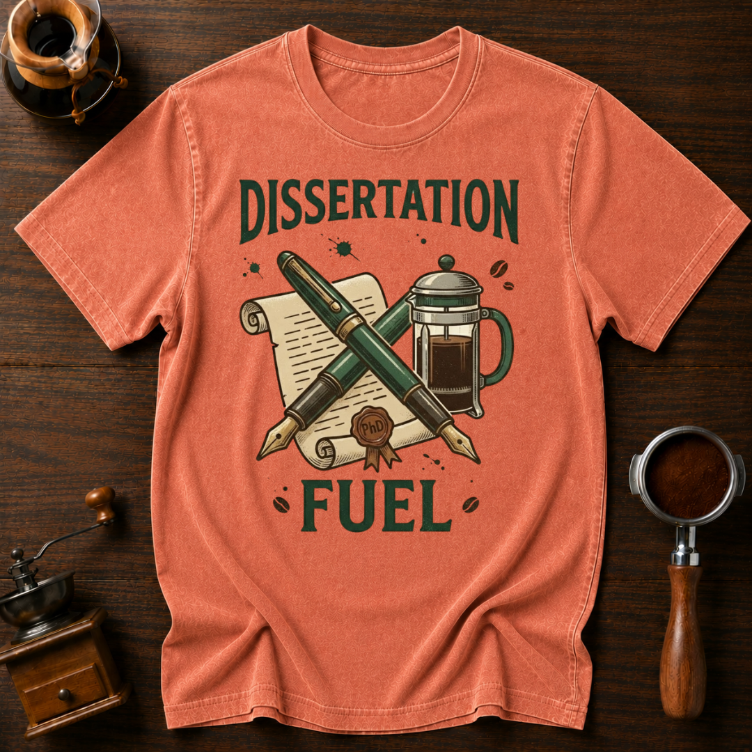 Dissertation Fuel Dyed T-shirt