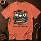Litterary Latte Dyed T-shirt