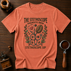 Stethoscope Sip Dyed T-shirt