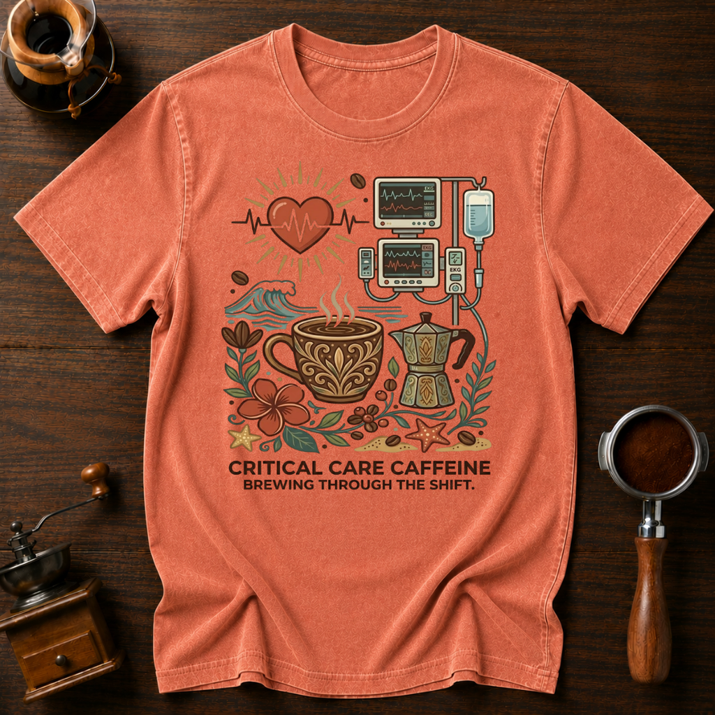 Critical Care Caffeine Dyed T-shirt