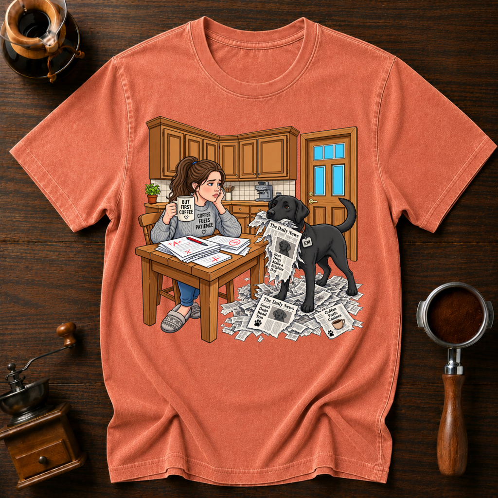 Get The Paper Gone Wrong Dyed T-shirt