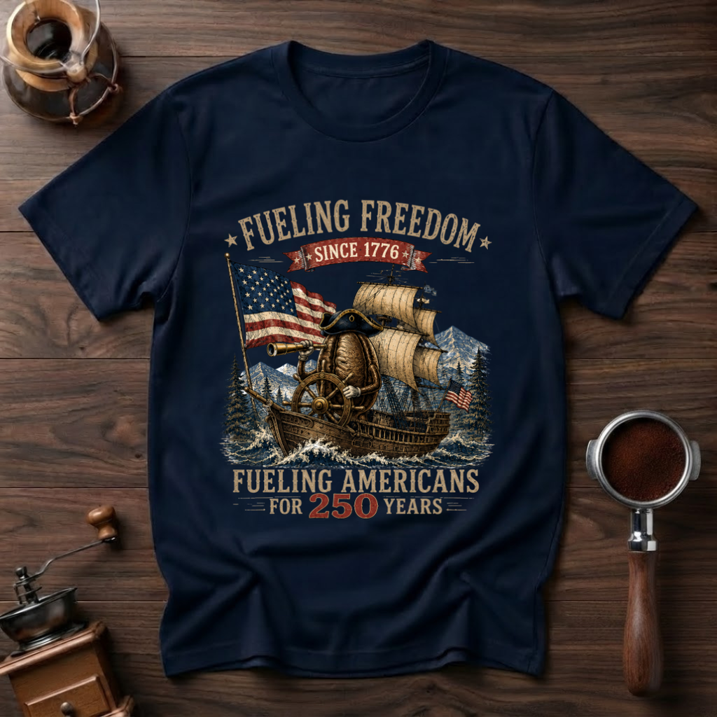 Journey to 250 Years of Freedom Dyed T-shirt