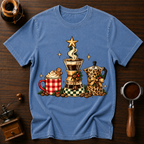 Christmas Coffee Mug Tree Dyed T-shirt