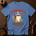 Sleigh Bells Seashells & Coffee Dyed T-shirt