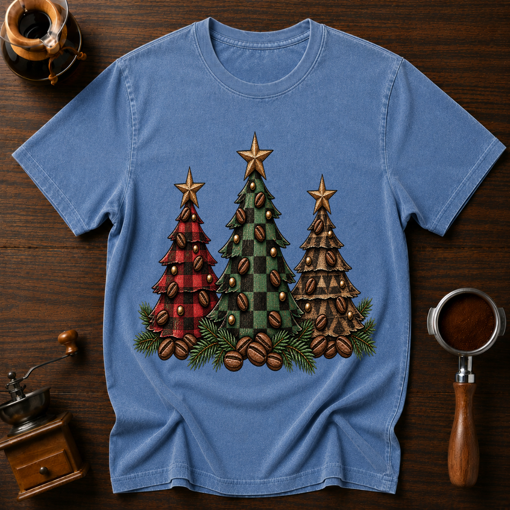 Bean Christmas Tree Dyed T-shirt
