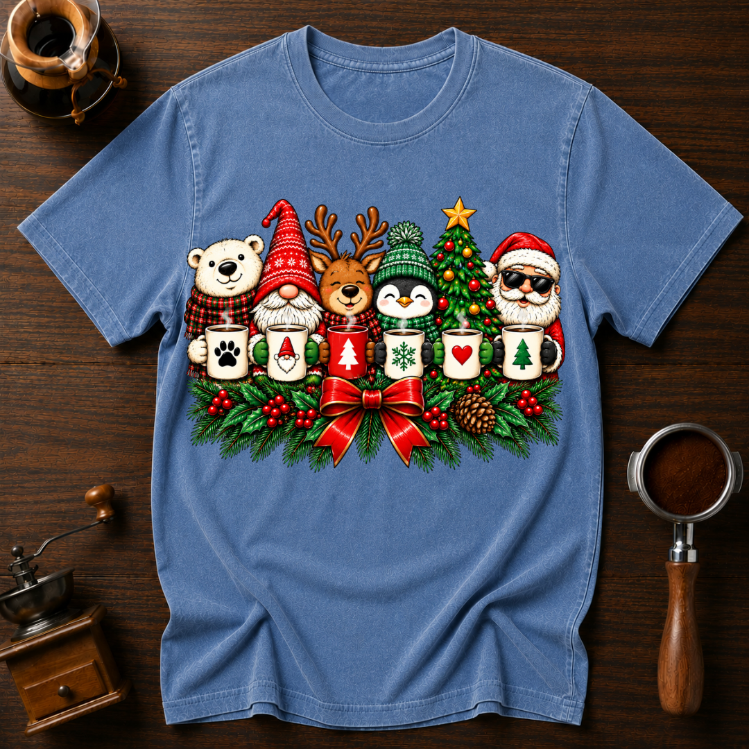 The Christmas Line Up Dyed T-shirt