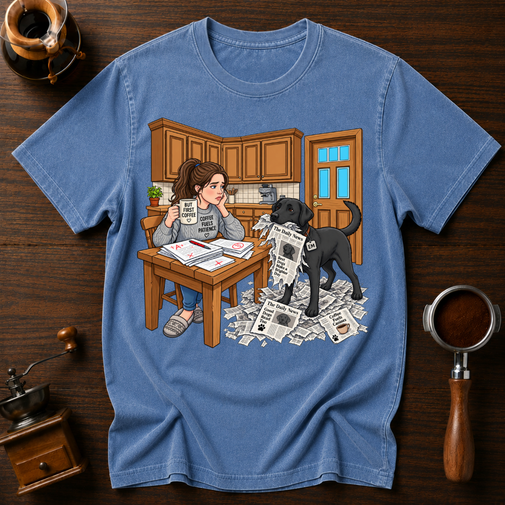 Get The Paper Gone Wrong Dyed T-shirt
