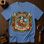 Sleighing It One Cup At A Time Dyed T-shirt