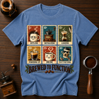 Brewed To Function Stamp Dyed T-shirt