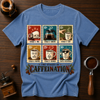 The Stages Of Caffeination Dyed T-shirt