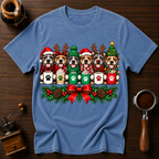 Christmas Pitties Dyed T-shirt