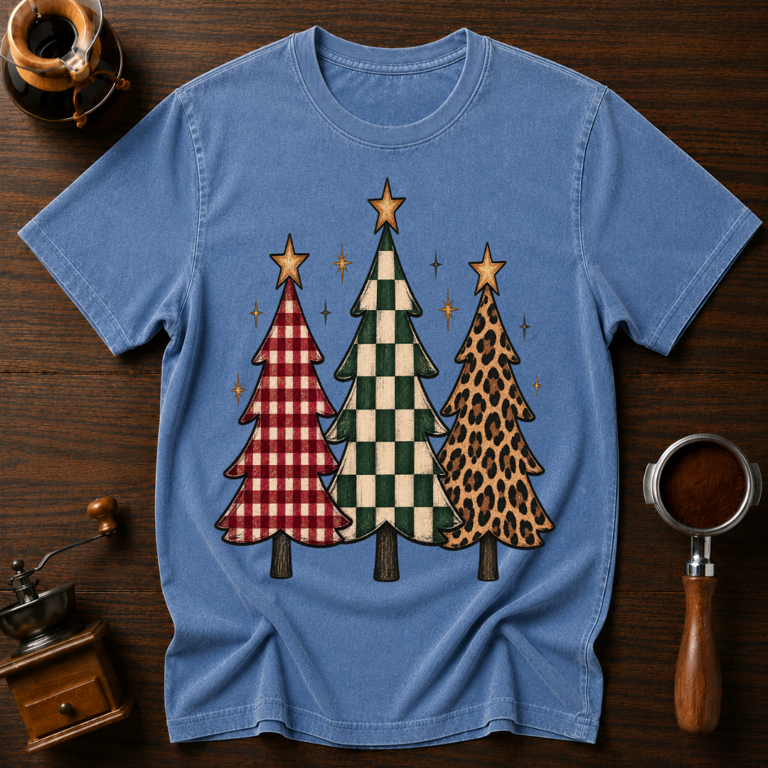 Multi Style Fabric Tree Dyed T-shirt
