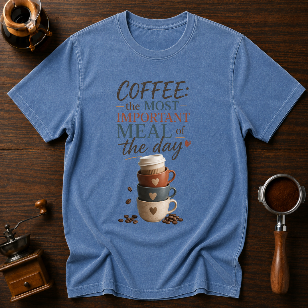 Most Important Meal of the Day Dyed T-shirt