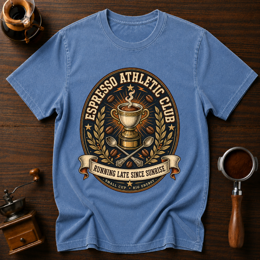 Running Late Since Sunrise Dyed T-shirt