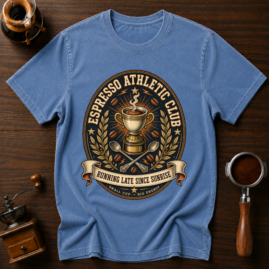 Running Late Since Sunrise Dyed T-shirt