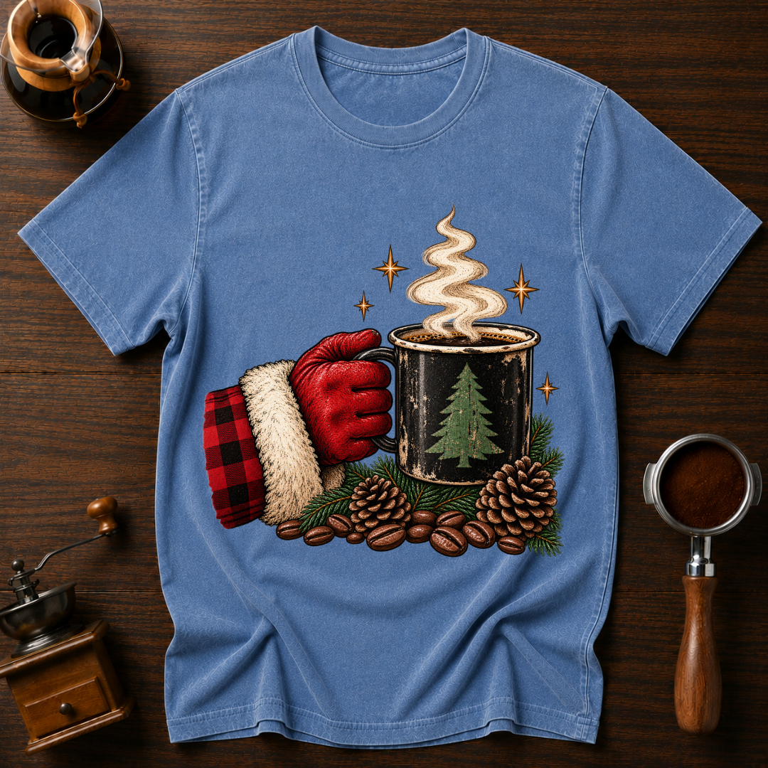 Santa's Serious Break Dyed T-shirt
