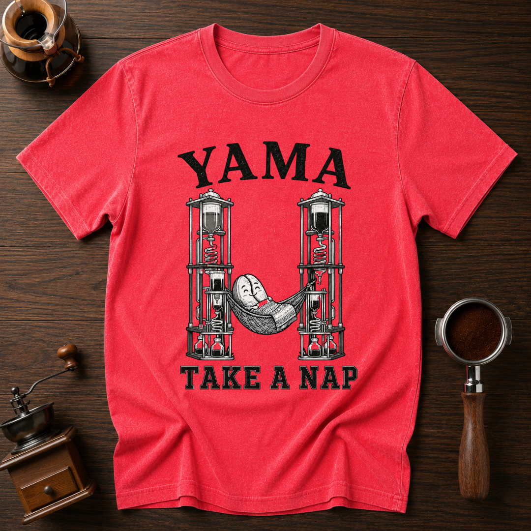 YAMA Take a Nap Dyed T-shirt