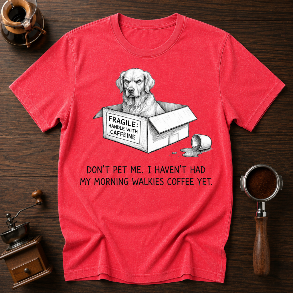 Coffee Walkies First Dyed T-shirt