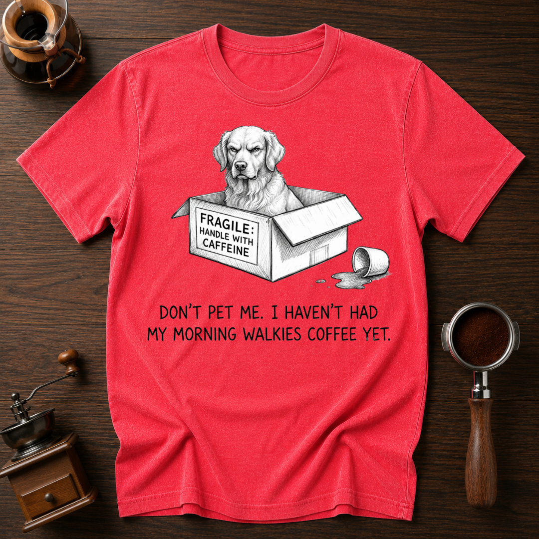 Coffee Walkies First Dyed T-shirt
