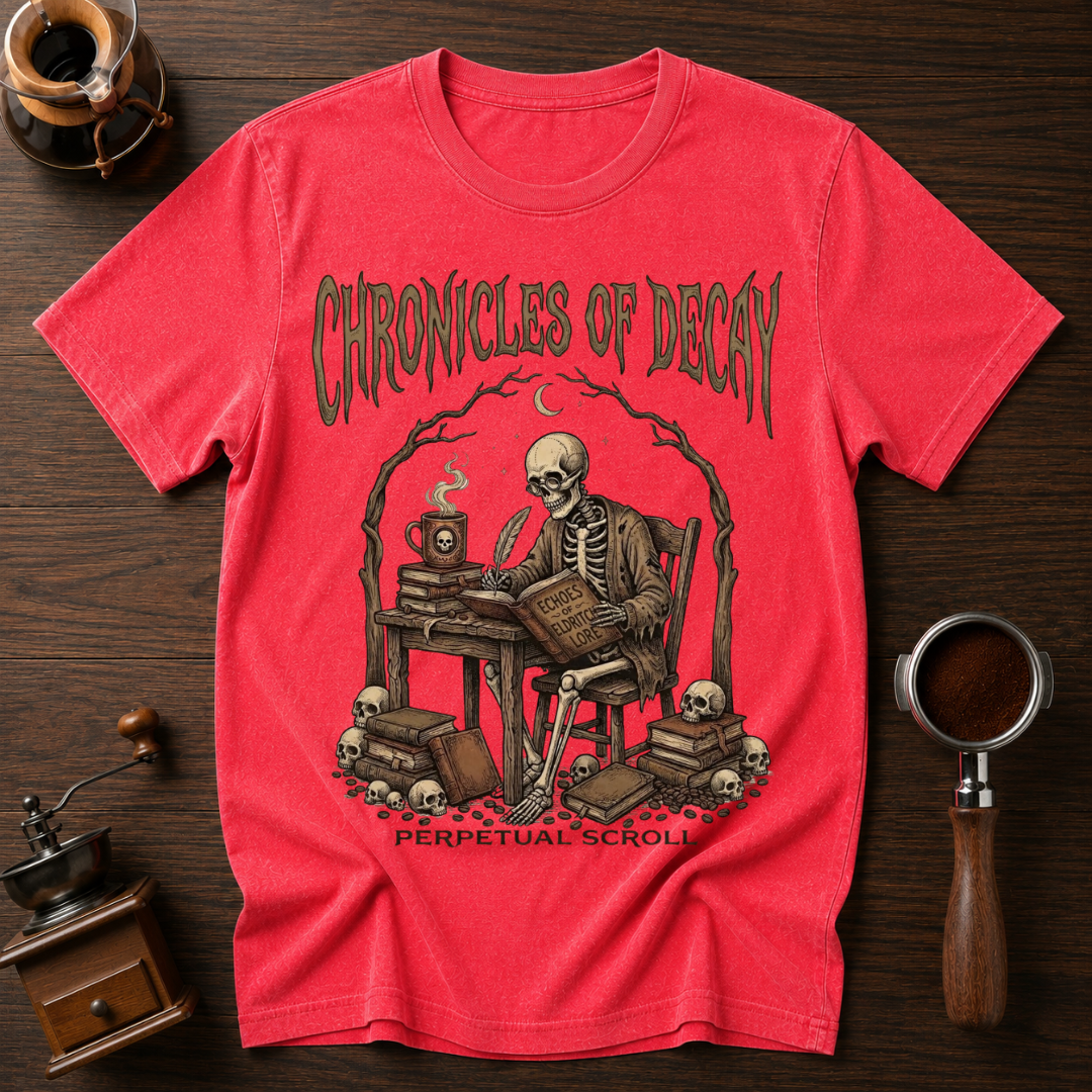 Chronicles of Decay Dyed T-shirt