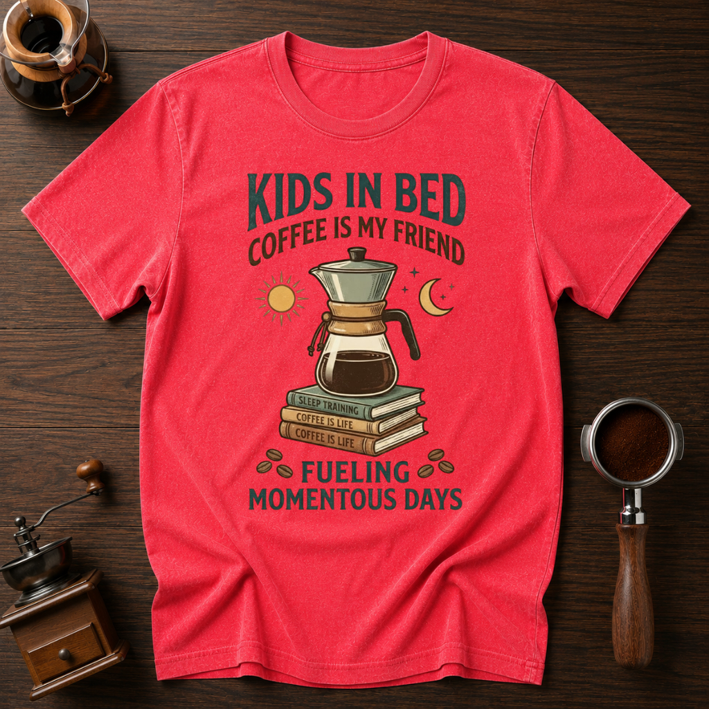 Coffee is my Friend Dyed T-shirt