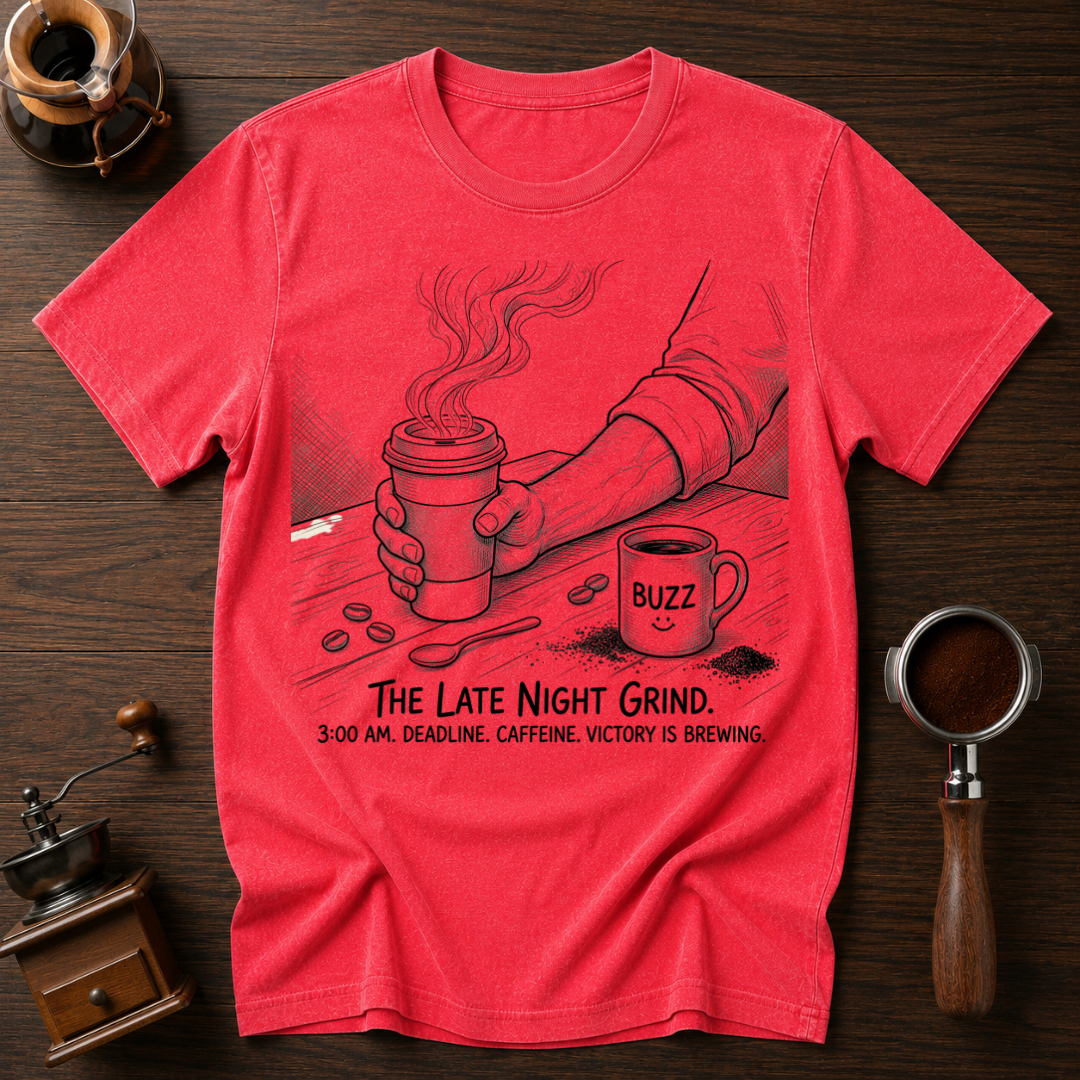 The Late-Night Grind Dyed T-shirt