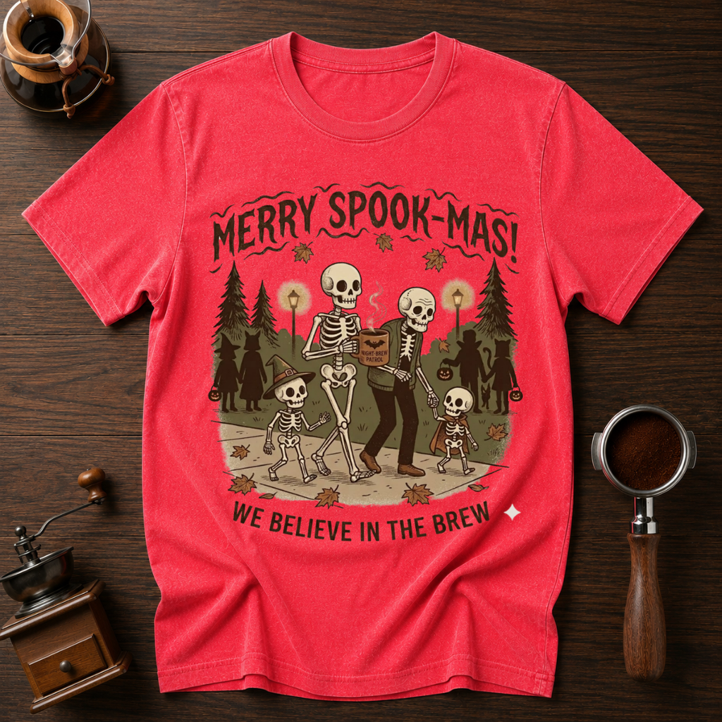 Merry Spook-Mas Dyed T-shirt