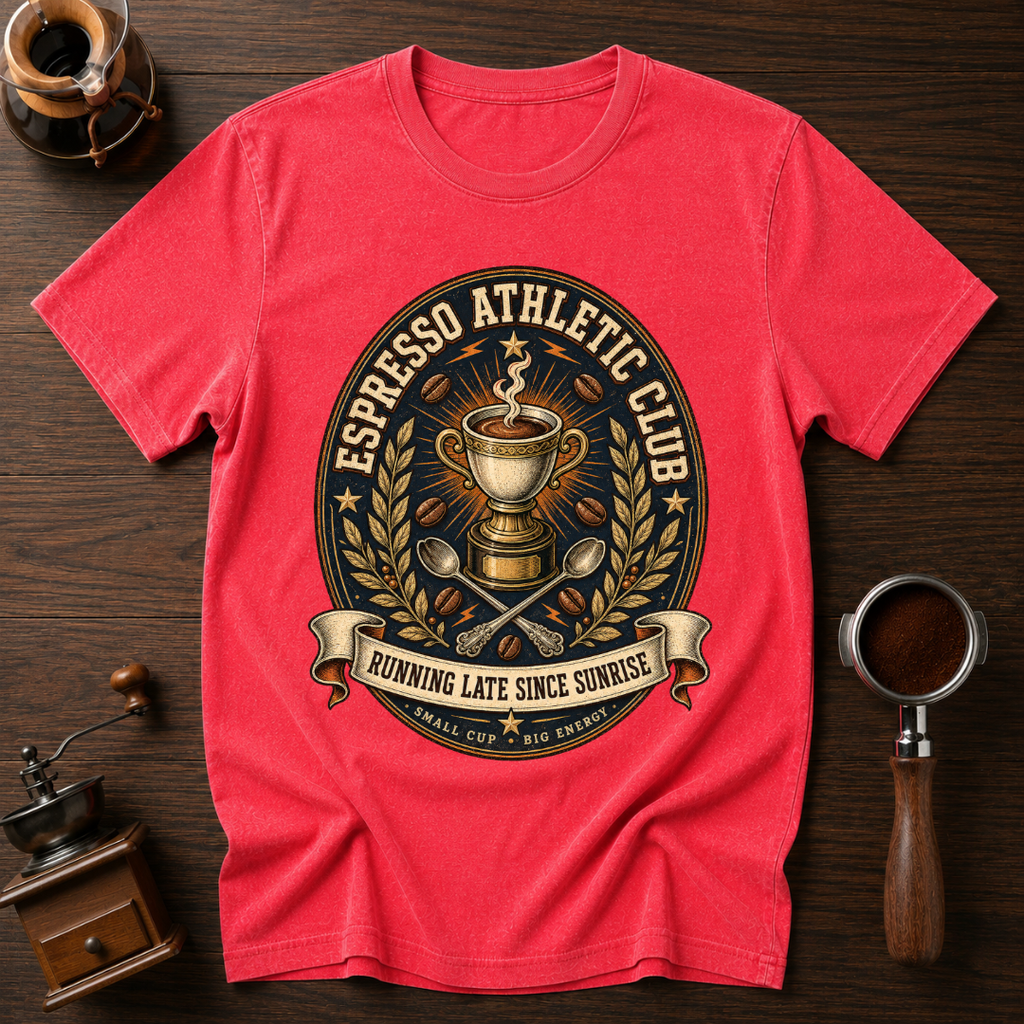 Running Late Since Sunrise Dyed T-shirt