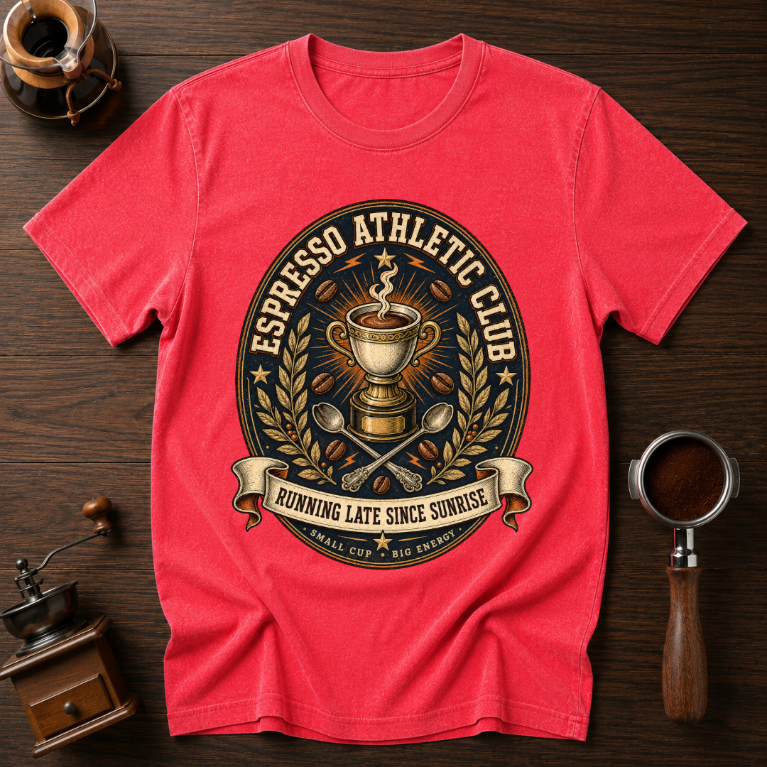Running Late Since Sunrise Dyed T-shirt