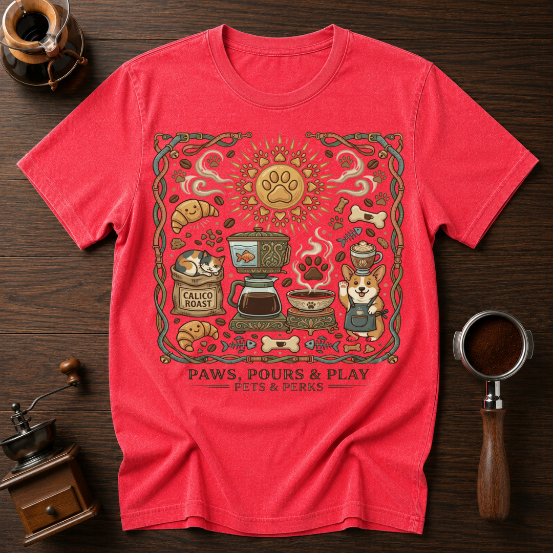 Pets & Perks Dyed T-shirt