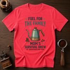 Mom's Survival Brew Dyed T-shirt