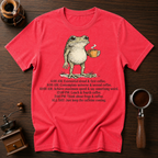 Frog's Caffenine Schedule Dyed T-shirt