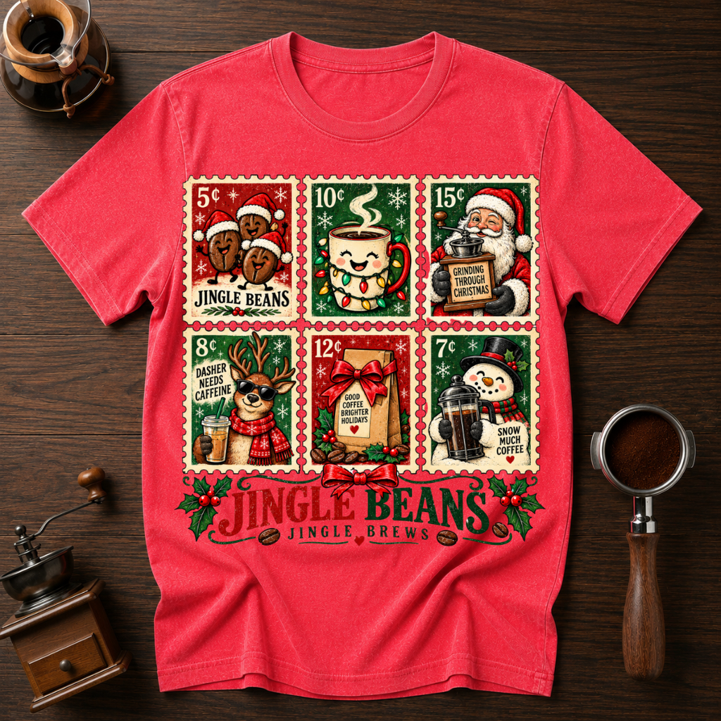 Jungle Beans Jingle Brew Dyed T-shirt