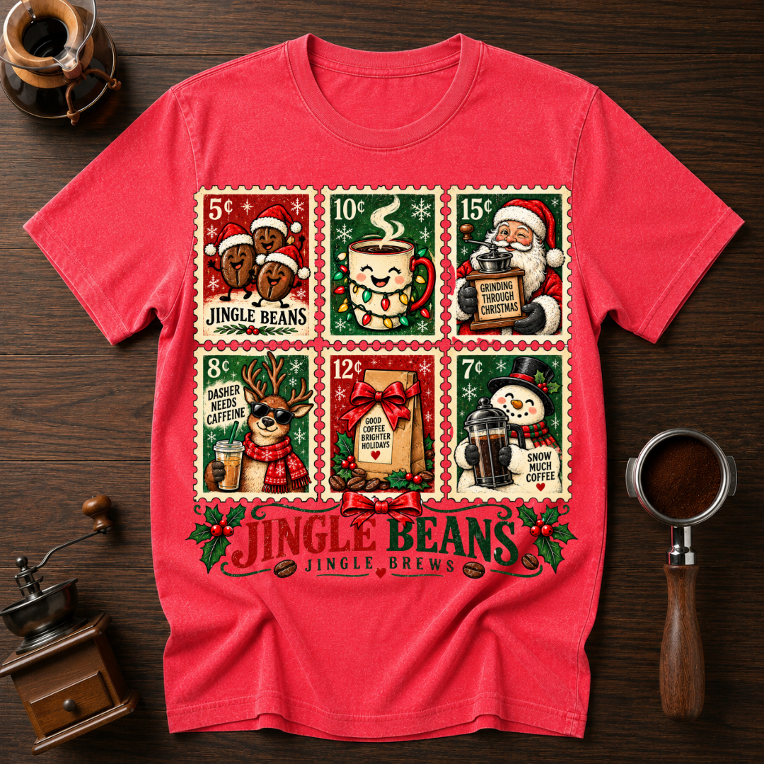 Jungle Beans Jingle Brew Dyed T-shirt