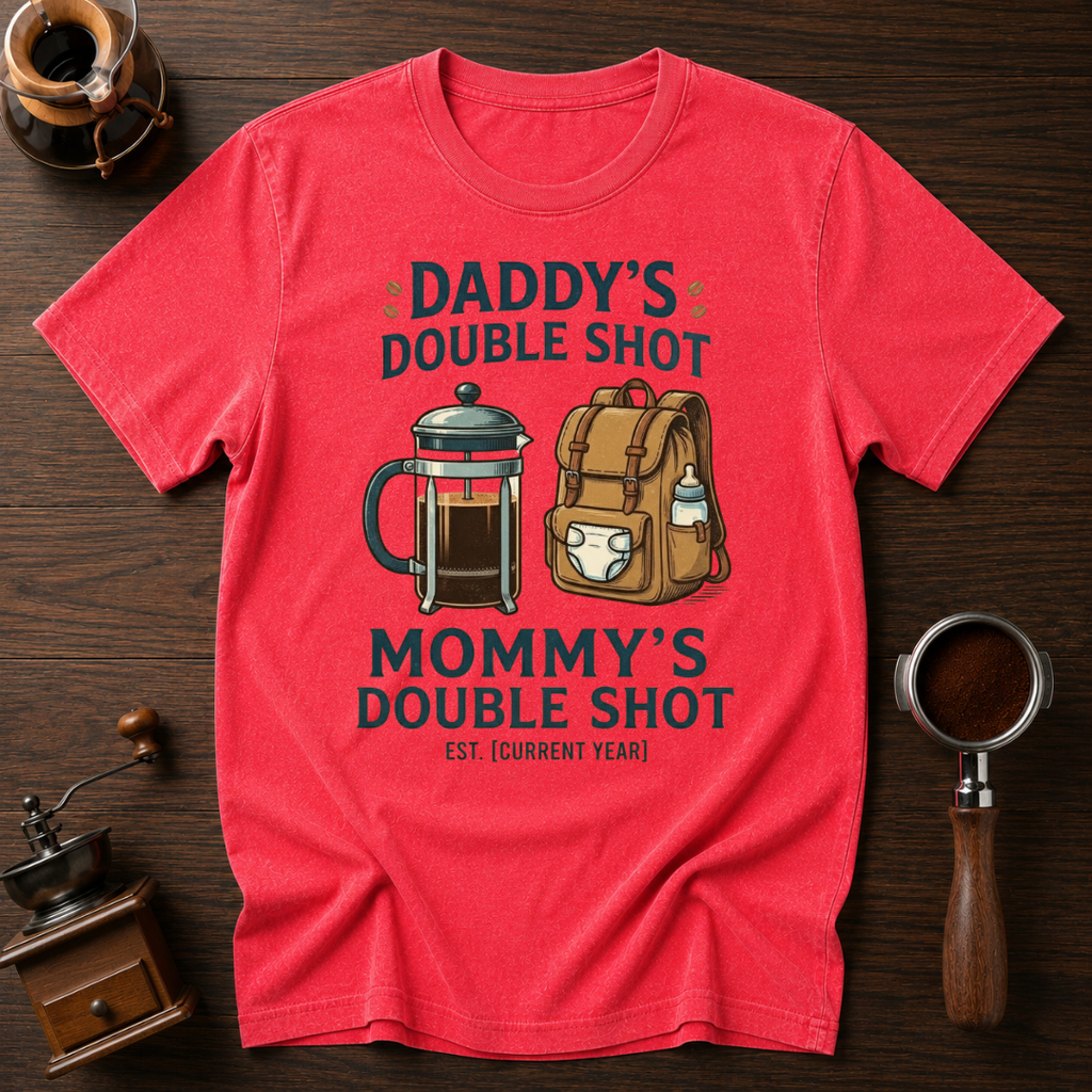 Mom & Dad's Double Shot Dyed T-shirt