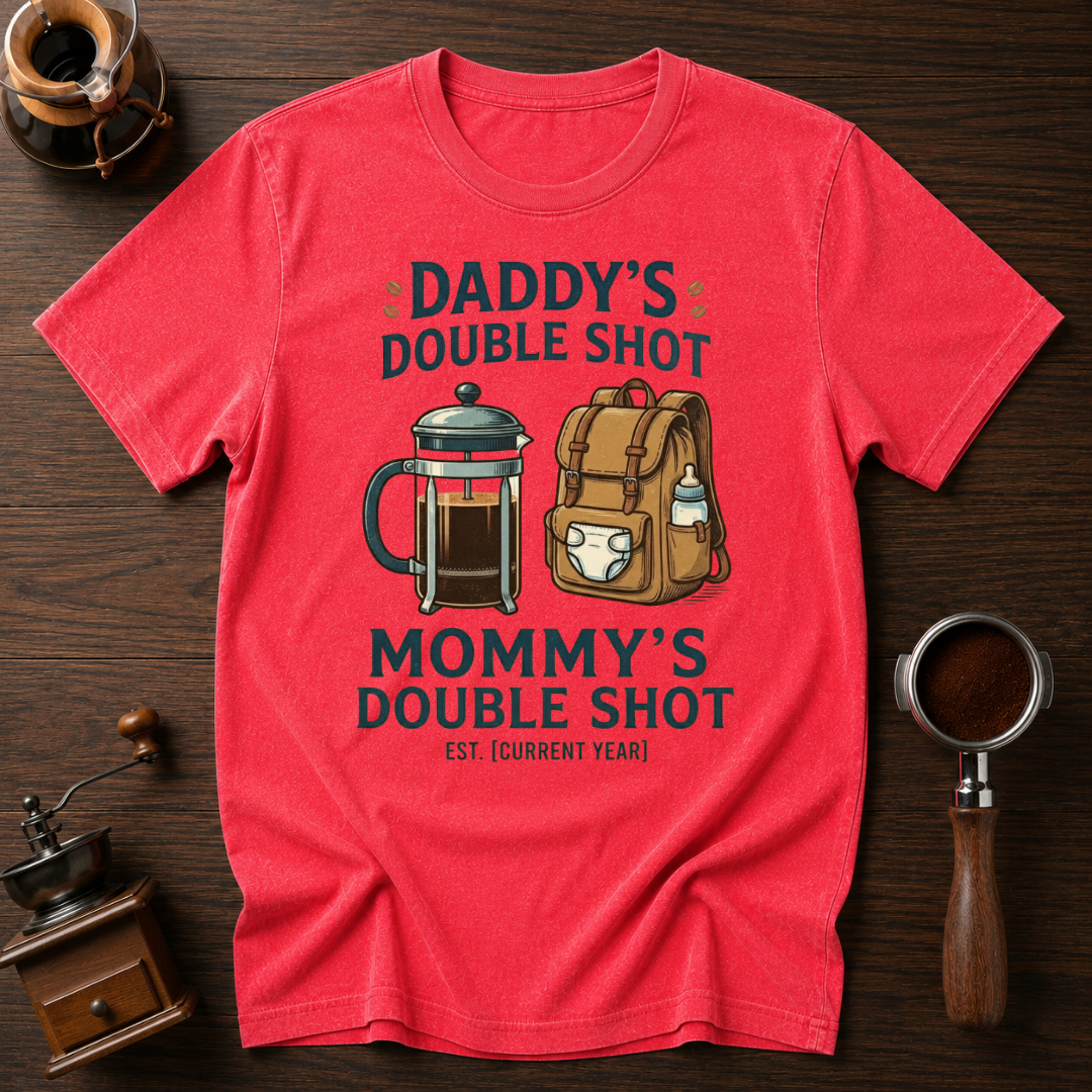 Mom & Dad's Double Shot Dyed T-shirt