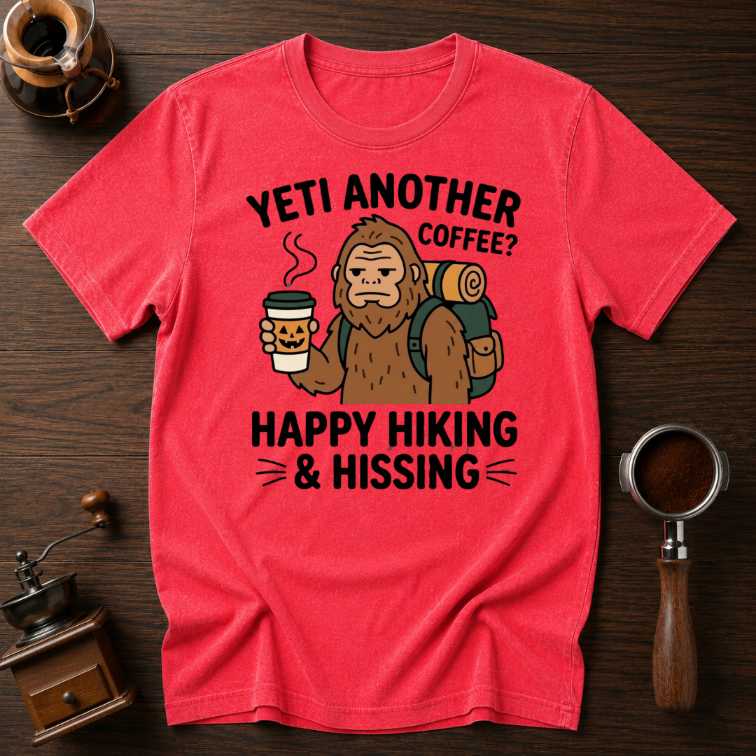 Yeti Another Coffee Dyed T-shirt